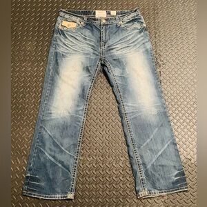 Vintage Men’s Kanji Jeans, Size 40/34, Y2k